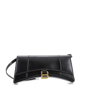 Balenciaga Hourglass Stretch Sling Bag Leather