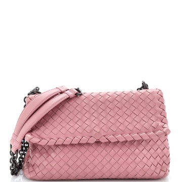 Bottega Veneta Olimpia Crossbody Bag Intrecciato Nappa Small