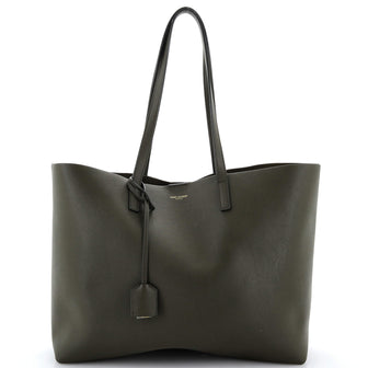 Saint Laurent Shopper Tote Leather Large