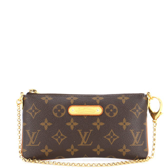 Louis Vuitton Milla Pochette Monogram Canvas MM Brown 2219723