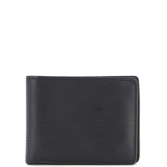 Louis Vuitton Black Epi Leather Multiple Wallet Louis Vuitton