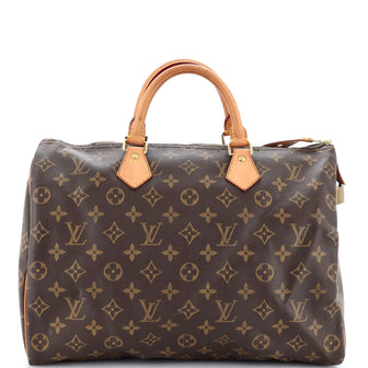Louis Vuitton Speedy Handbag Monogram Canvas 35