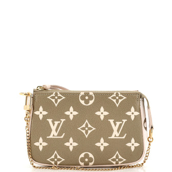 Louis Vuitton Pochette Accessoires Spring in the City Monogram Empreinte Leather Mini