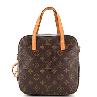 Louis Vuitton Spontini Handbag Monogram Canvas