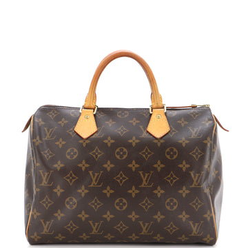 Louis Vuitton Speedy Handbag Monogram Canvas 30