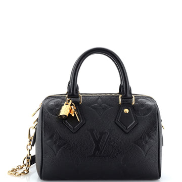Louis Vuitton Speedy Bandouliere Bag Monogram Empreinte Giant 20