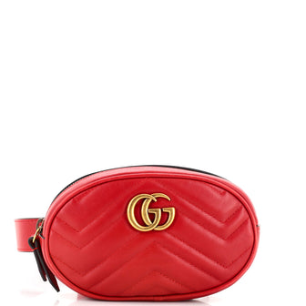 Gucci GG Marmont Belt Bag Matelasse Leather