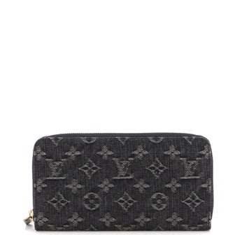 Louis Vuitton Zippy Wallet Denim