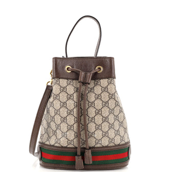 Gucci Ophidia Bucket Bag GG Coated Canvas Small