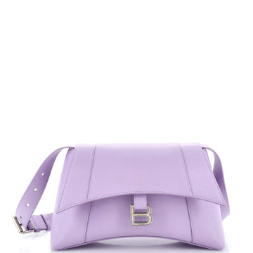 Balenciaga Hourglass Sling Shoulder Bag Leather Small