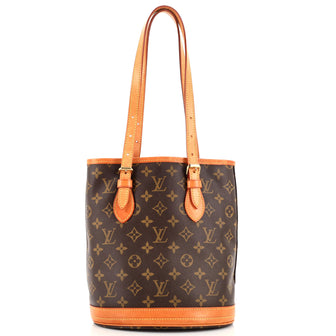 Louis Vuitton Petit Bucket Bag Monogram Canvas