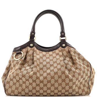 Gucci Sukey Tote GG Canvas Medium