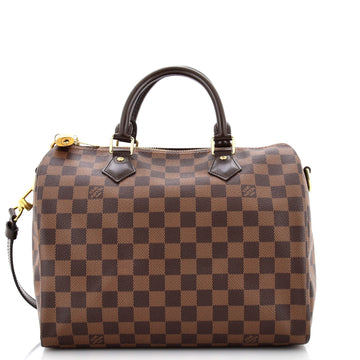 Louis Vuitton Speedy Bandouliere Bag Damier 30