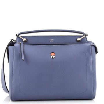 Fendi DotCom Convertible Satchel Leather Medium
