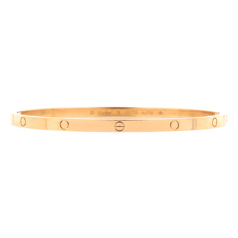 Cartier Love Bracelet 18K Rose Gold Small