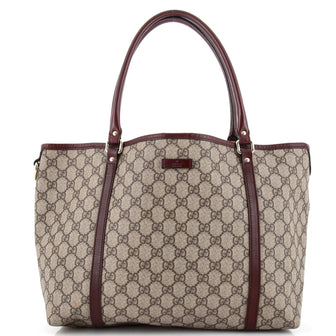 Gucci Joy Tote GG Coated Canvas Medium