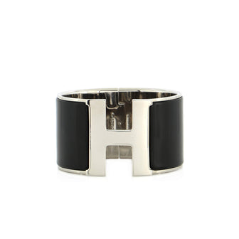Hermes Clic H Bracelet Enamel Extra Wide