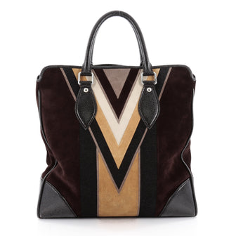 Louis Vuitton Innsbruck Cabas Suede and Leather Brown 2222401