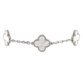 Van Cleef & Arpels Vintage Alhambra bracelet, 5 motifs