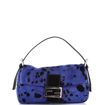 Fendi Baguette Bag Printed Pony Hair