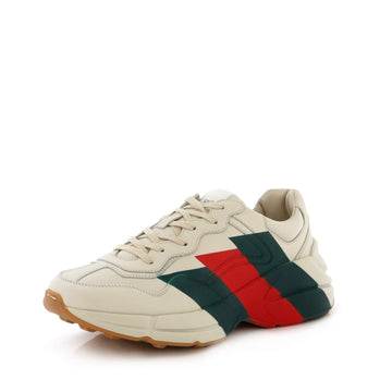 Gucci Rhyton Sneakers Printed Leather