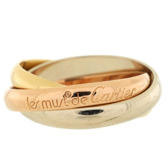 Cartier Trinity Ring 18K Tricolor Gold Medium