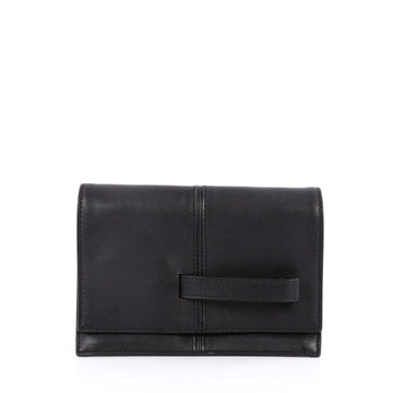 Valentino My Own Code Clutch Leather Black 2223501