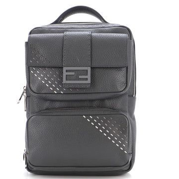 Fendi Selleria Baguette Pocket Zip Backpack Leather Medium