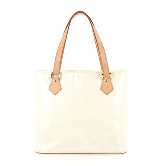 Louis Vuitton Houston Handbag Monogram Vernis White 2223801