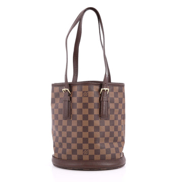 Louis Vuitton Marais Bucket Bag Damier Brown 2223802