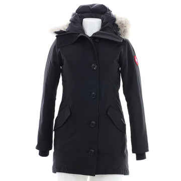 Canada Goose Women’s Rossclair Hooded Parka Polyester Blend with Down and Fur