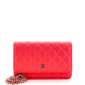 Chanel Wallet on Chain Quilted Caviar