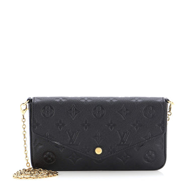 Louis Vuitton Felicie Pochette Monogram Empreinte Leather