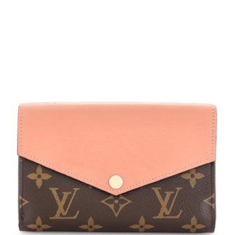 Louis Vuitton Pallas Compact Wallet Monogram Canvas and Calfskin