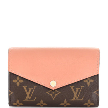 Louis Vuitton Pallas Compact Wallet Monogram Canvas and Calfskin
