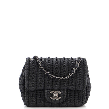 Chanel Crochet Flap Bag Lambskin Small