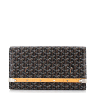 Goyard Monte Carlo Clutch Coated Canvas MM