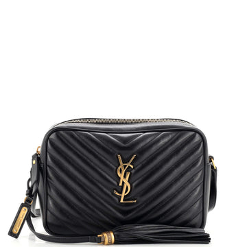 Saint Laurent Lou Camera Bag Matelasse Chevron Leather Small