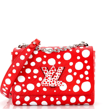 Louis Vuitton Twist Handbag Yayoi Kusama Infinity Dots Epi Leather MM