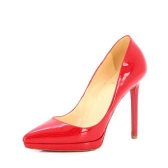 Christian Louboutin Women's Pigalle Plato Pumps Patent 120