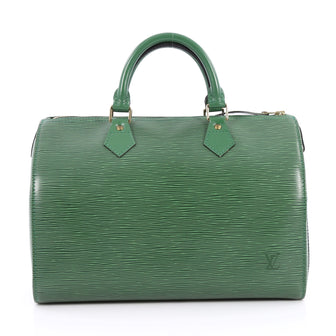 Louis Vuitton Speedy Handbag Epi Leather 30 Green 2225901