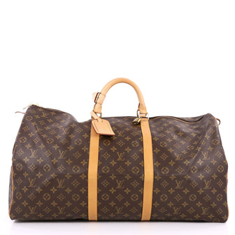 Louis Vuitton Keepall Bag Monogram Canvas 60 Brown 2225903