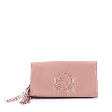 Gucci Soho Clutch Patent Pink 2226201