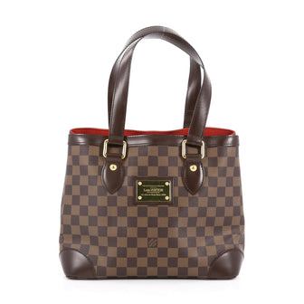 Louis Vuitton Hampstead Handbag Damier PM Brown