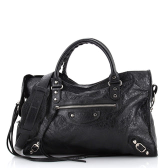 Balenciaga City Classic Studs Bag Leather Medium