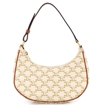 Celine Ava Bag Triomphe Coated Canvas