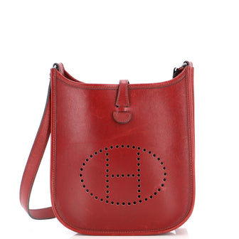 Hermes Long Strap Evelyne Bag Box Calf TPM