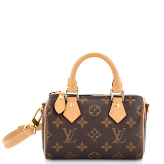 Louis Vuitton Speedy Bandouliere NM Bag Monogram Canvas Nano