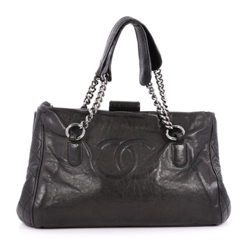 Chanel Perfect Day Tote Leather Large Black
