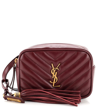 Saint Laurent Lou Belt Bag Matelasse Chevron Leather